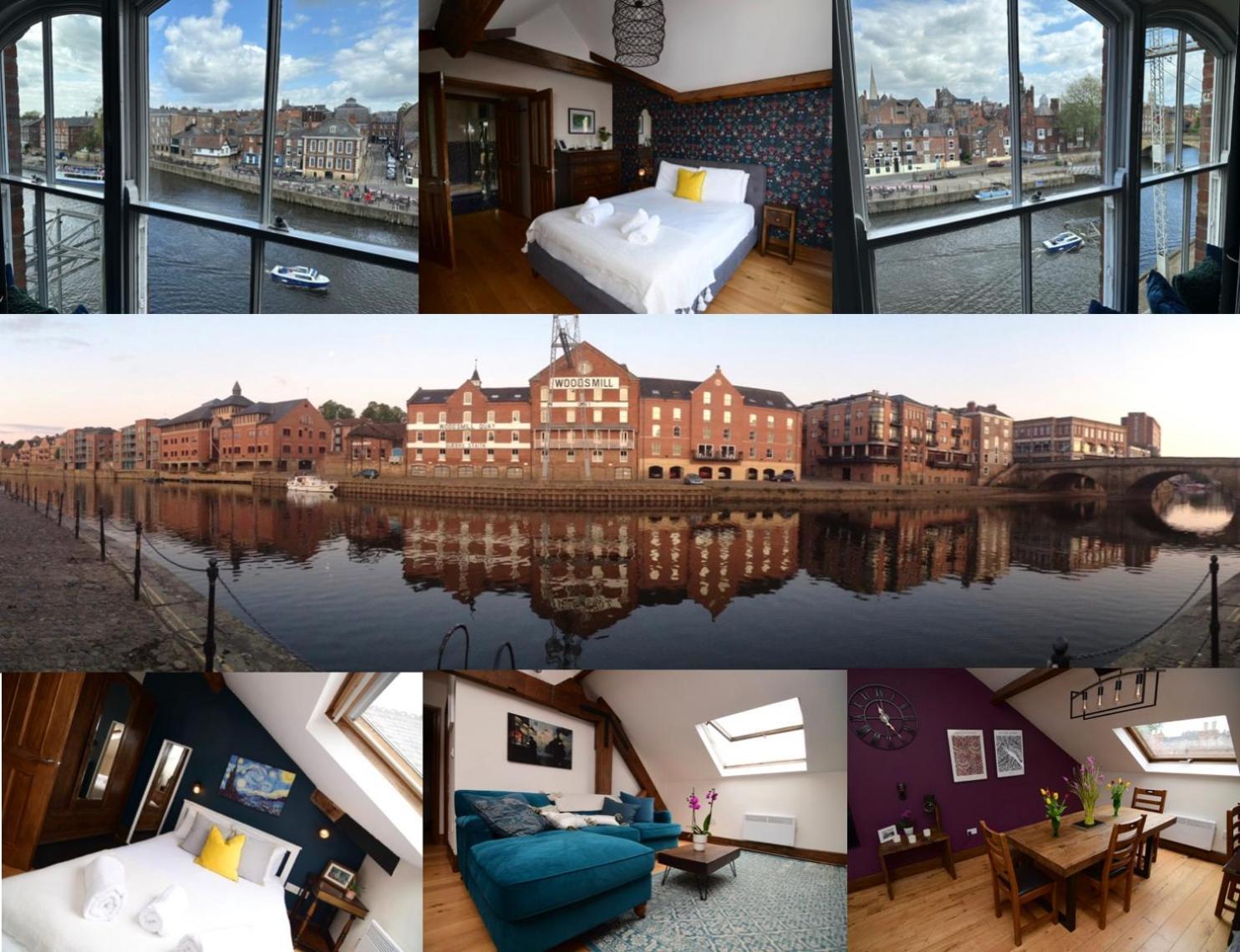 Loveyork Penthouse Riverside With Free Parking York