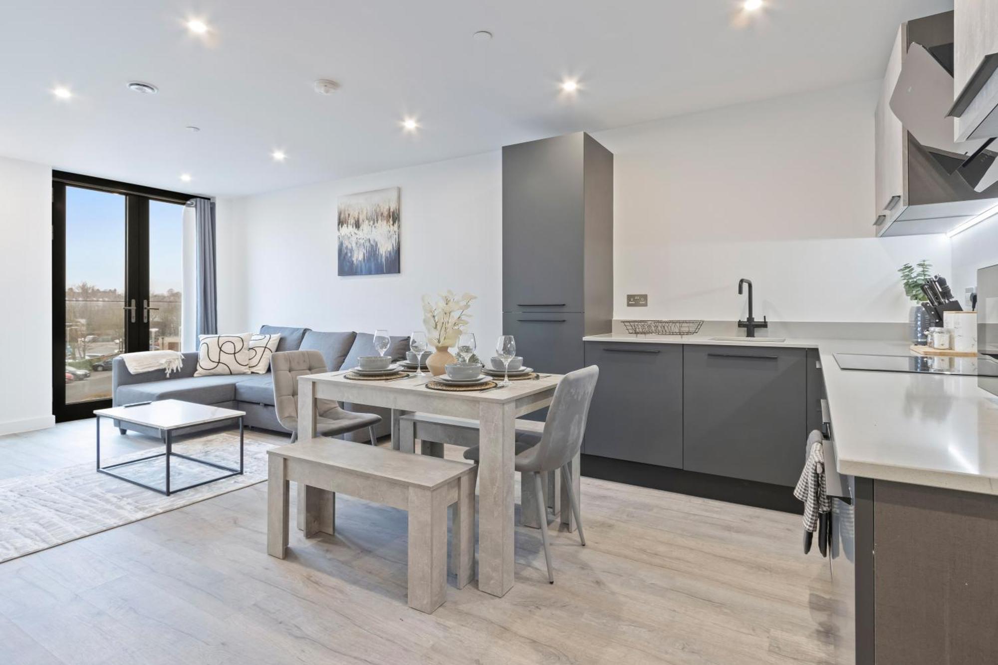 Walk To Minister - Flat - Sleeps 7-gym Apartment York