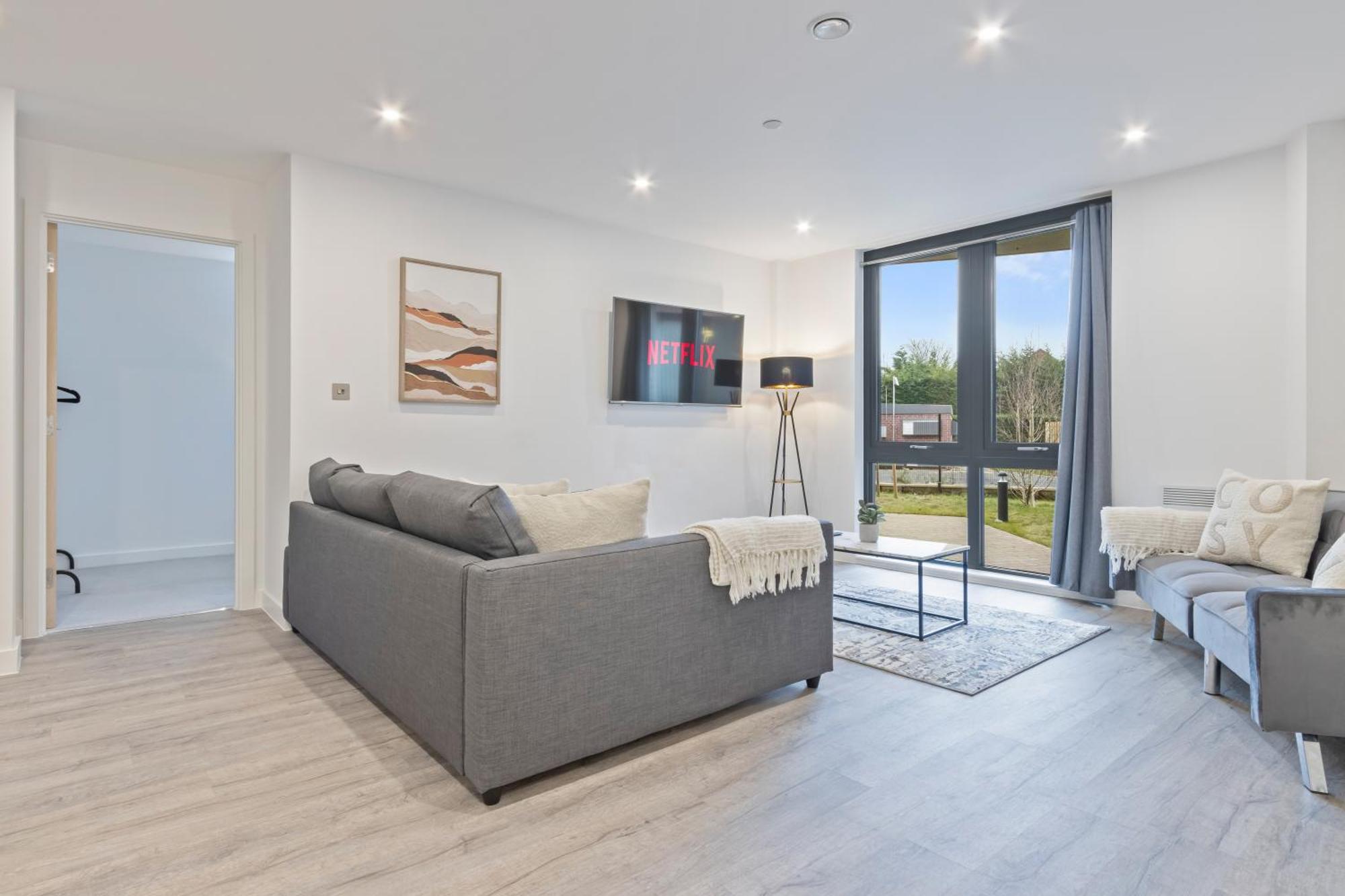 Apartment Elegant - Sleeps 5 - Gym York