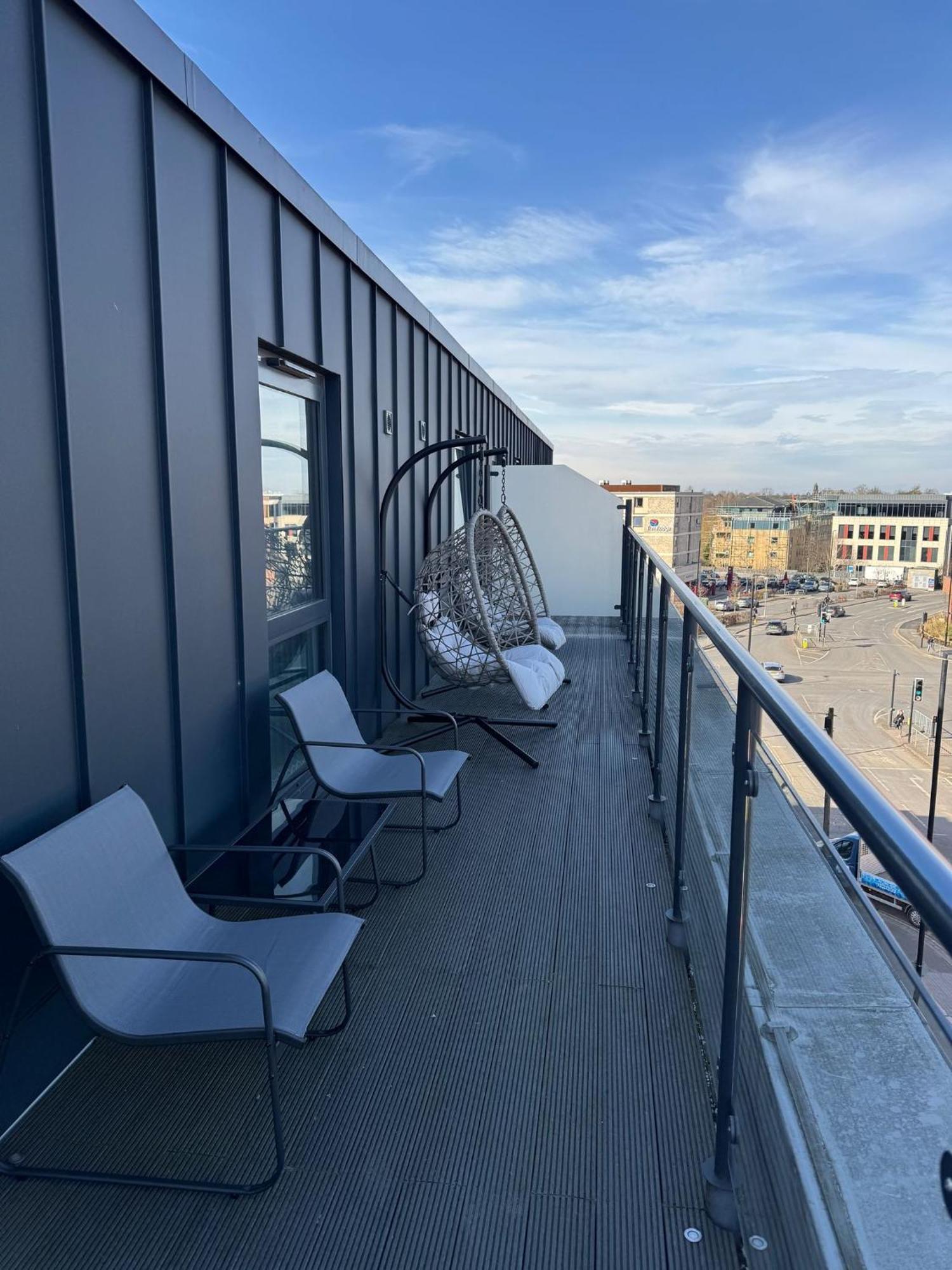 Luxury Minster Penthouse - Free Gym & Parking Apartment *