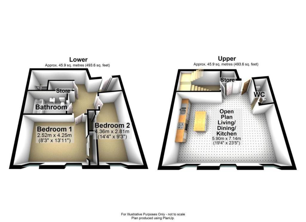 Apartment Entire 2 Bed - Free Parking - No. 15 - The Cosy Collection Ltd York