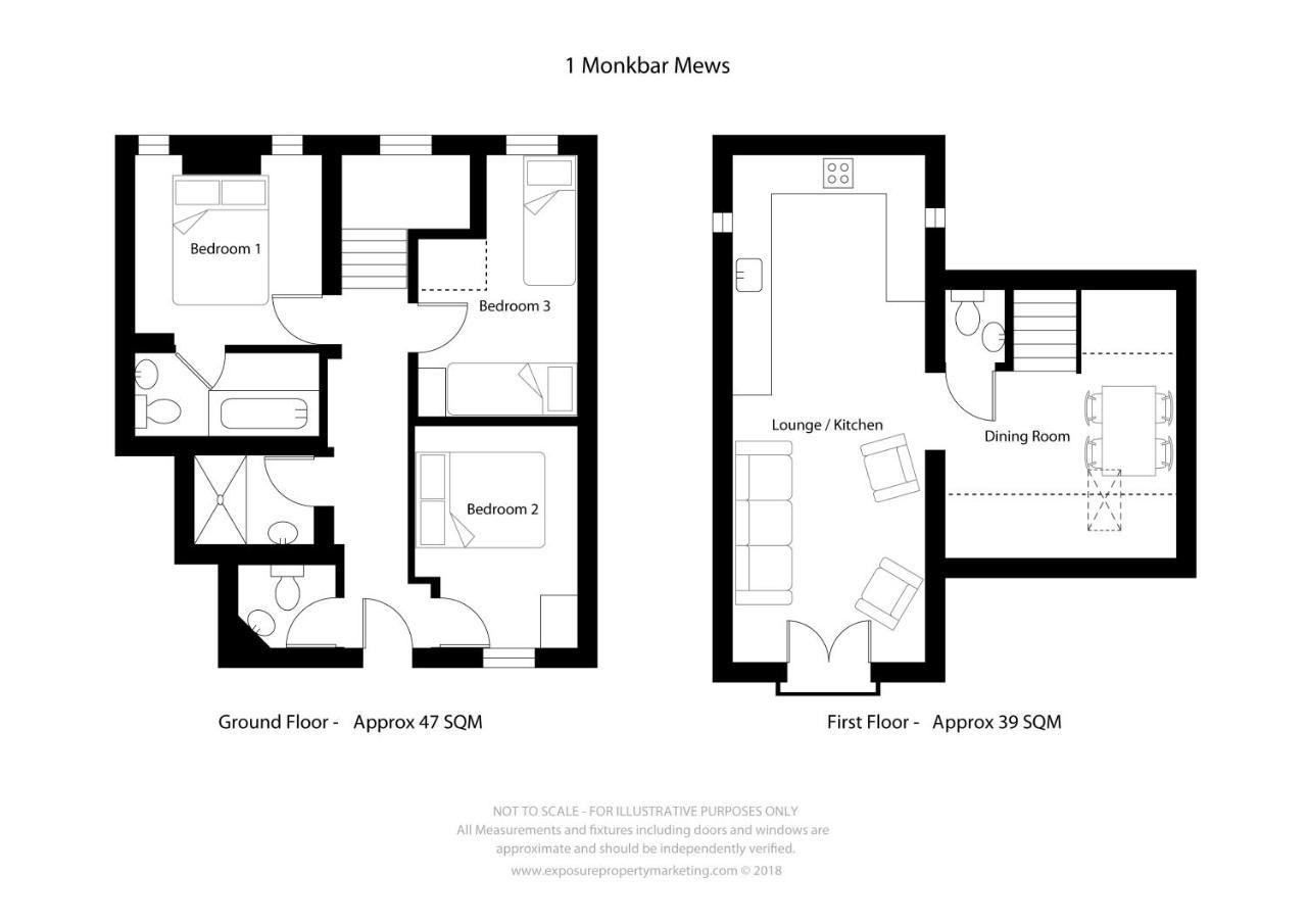 - Monkbar Mews Apartment York